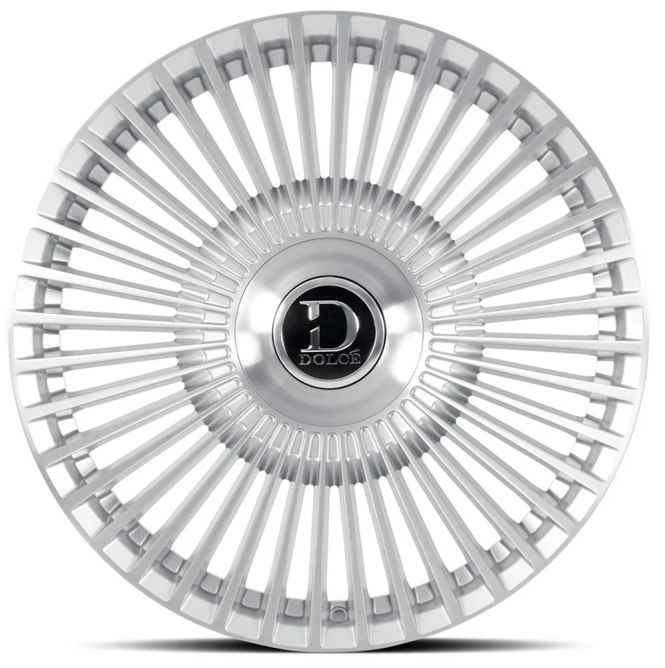 Dolce Luxury Trento Gloss Silver Brushed 2 of 3