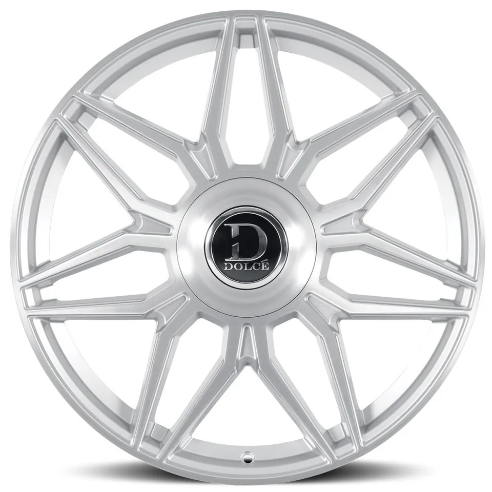 Dolce Luxury Verona Gloss Silver Brushed 6x135 2 of 3