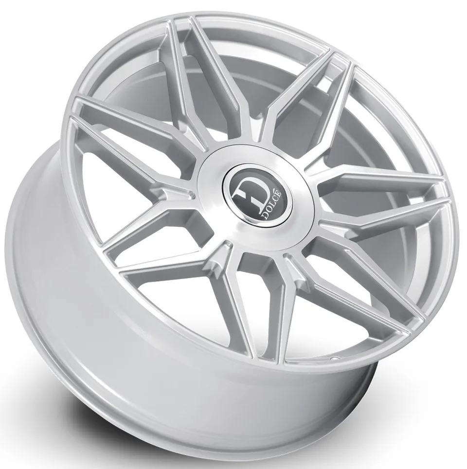 Dolce Luxury Verona Gloss Silver Brushed 6x135 3 of 3