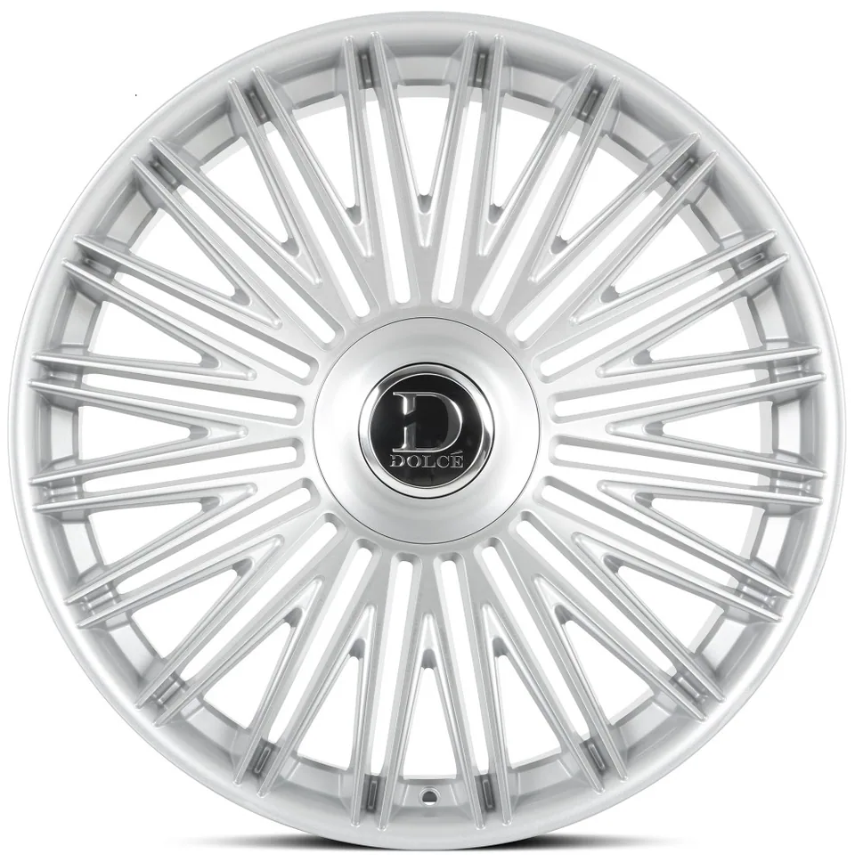 Dolce Luxury Vulto Gloss Silver Brushed 5x112 | 2 of 3