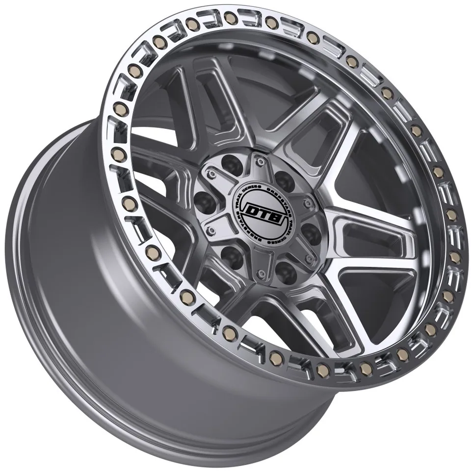 Dropstars 602SB Silver Machined 5x5/127 2 of 2