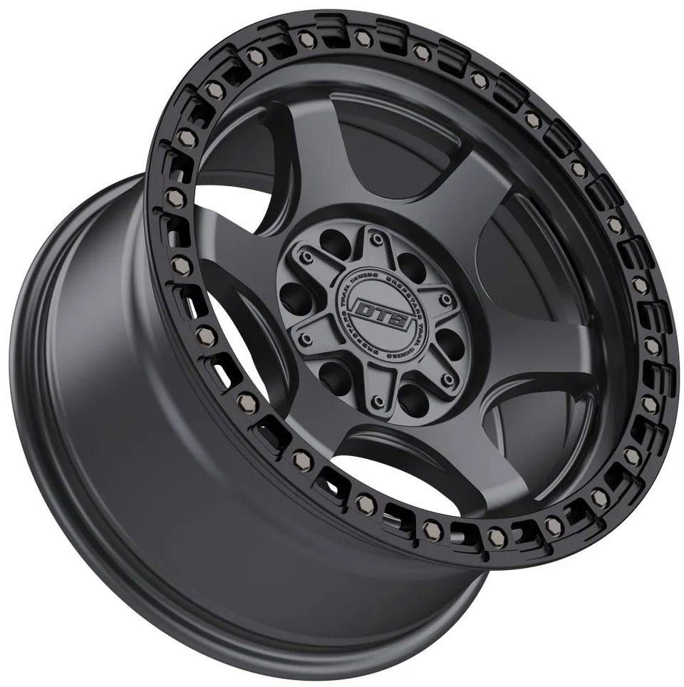 Dropstars 604AB Anthracite w/ Black Ring 6x135 2 of 2