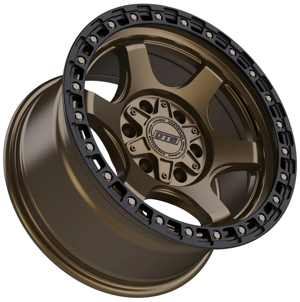 Dropstars 604BZB Satin Bronze w/ Black Ring 5x5/127 2 of 2