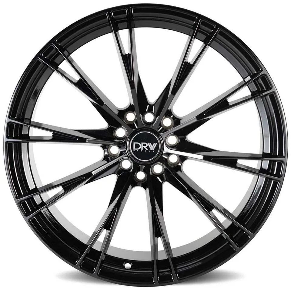 DRW D23 Gloss Black 5x100 2 of 3