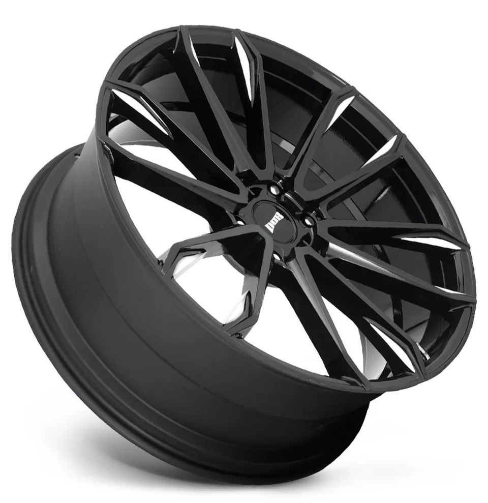 Dub Clout Gloss Black Milled S252 2 of 2