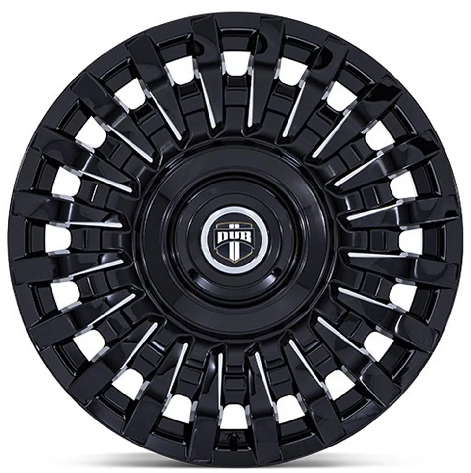 Dub DC272 Honcho Gloss Black Milled 5x115 3 of 3