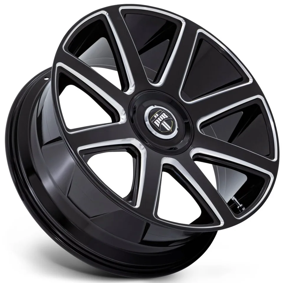 Dub DC273 Pull Gloss Black Milled 6x135 2 of 3