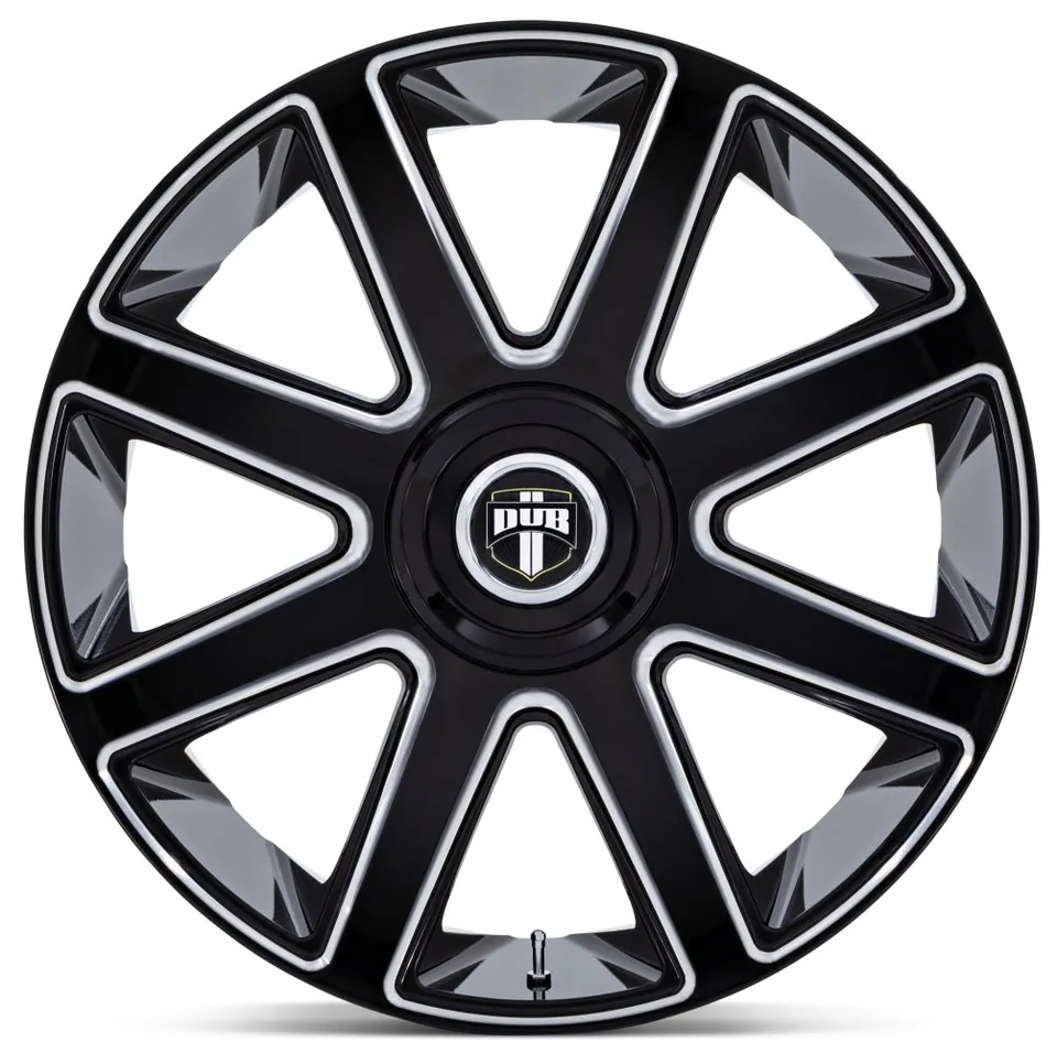 Dub DC273 Pull Gloss Black Milled 6x135 3 of 3