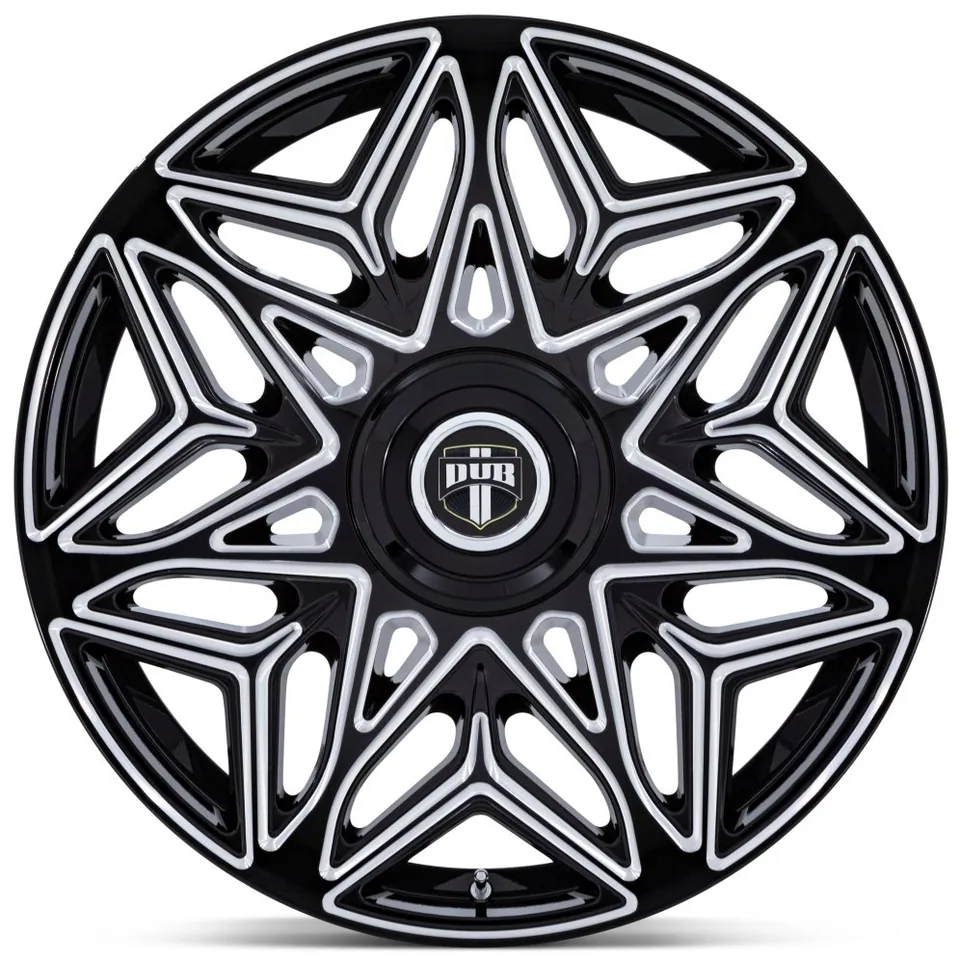 Dub DC274 Anomaly Gloss Black Milled 6x135 3 of 3
