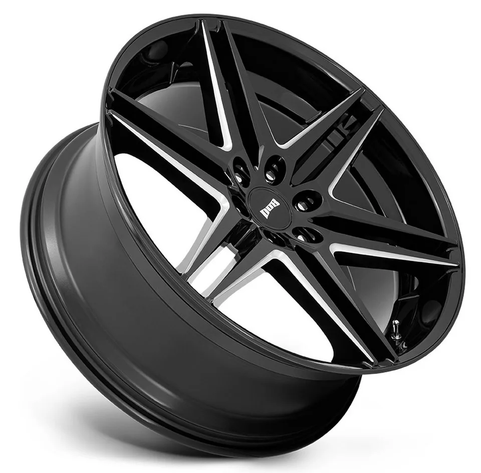 Dub Dirty Dog Gloss Black Milled S267 3 of 3