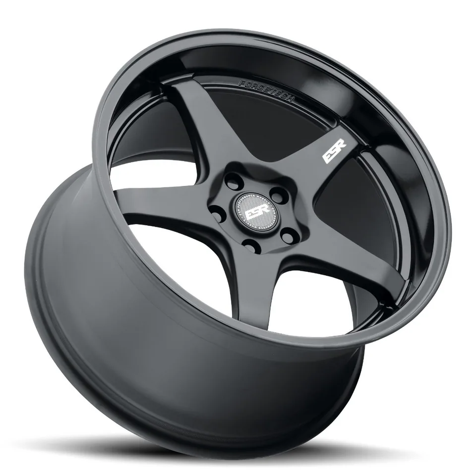 ESR AP5 Matte Black w/ Gloss Black Lip 2 of 2
