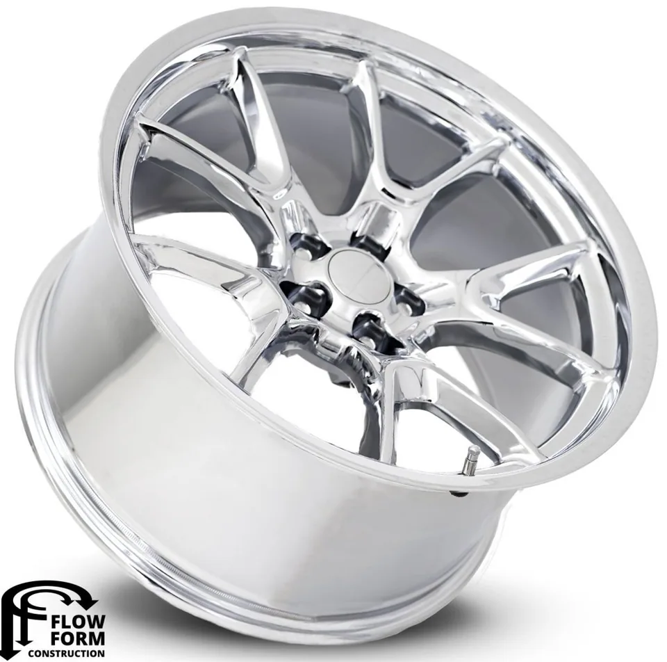Factory Reproductions Replica Dodge Anniversary Replica Wheel Chrome FR66F 3 of 3