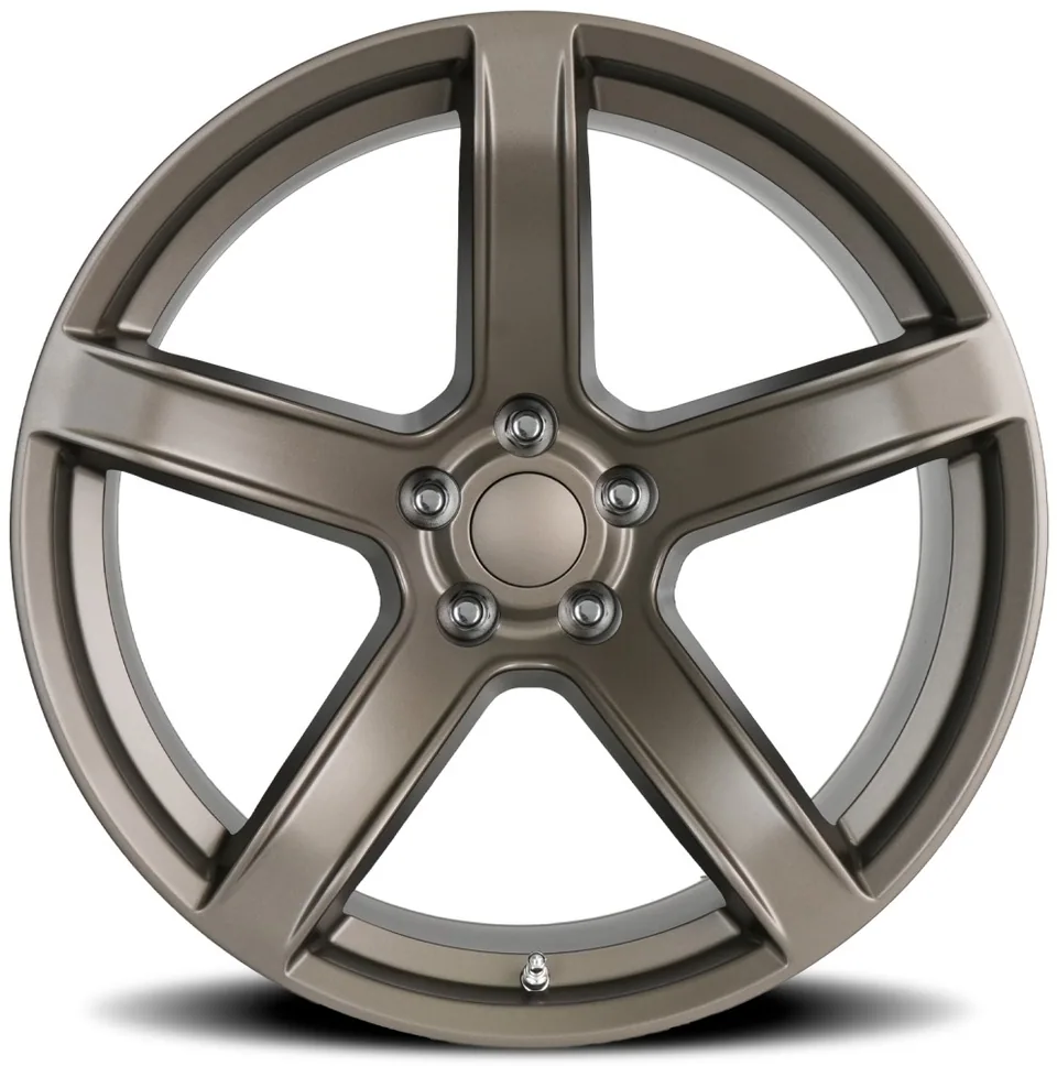 Factory Reproductions Replica Dodge Hellcat HC2 Replica Wheel Bronze FR77F 2 of 5