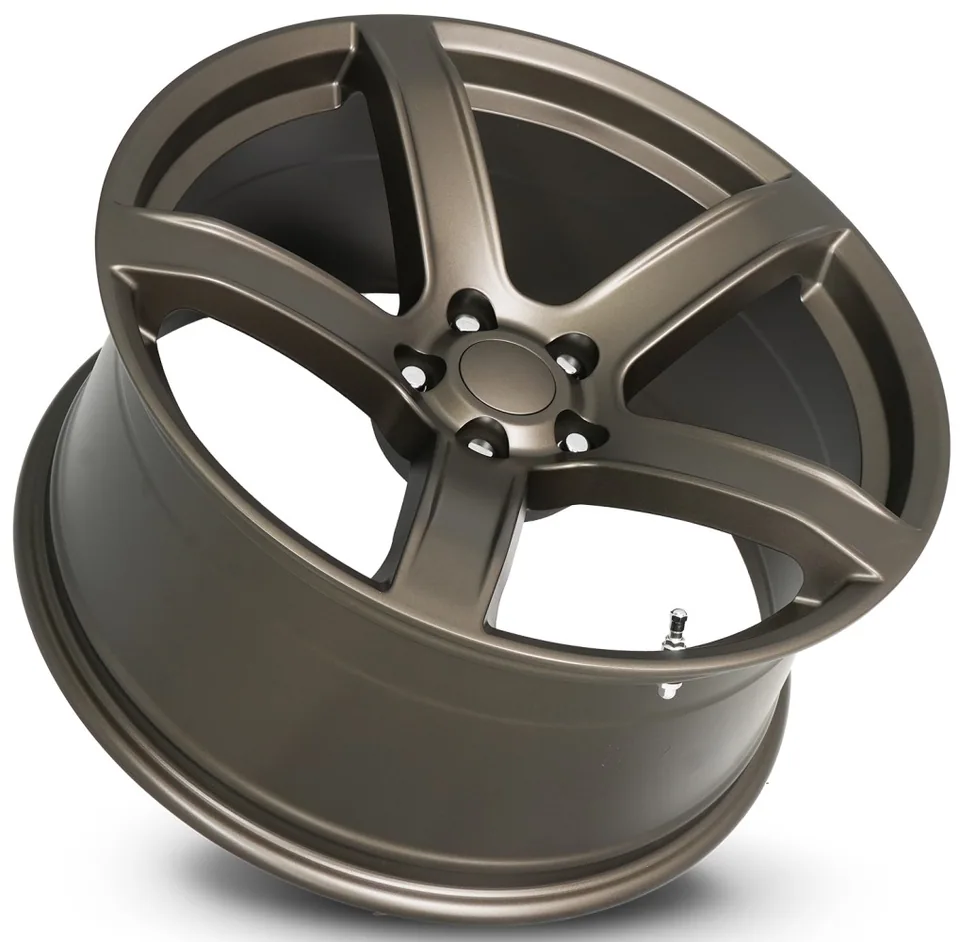 Factory Reproductions Replica Dodge Hellcat HC2 Replica Wheel Bronze FR77F 3 of 5