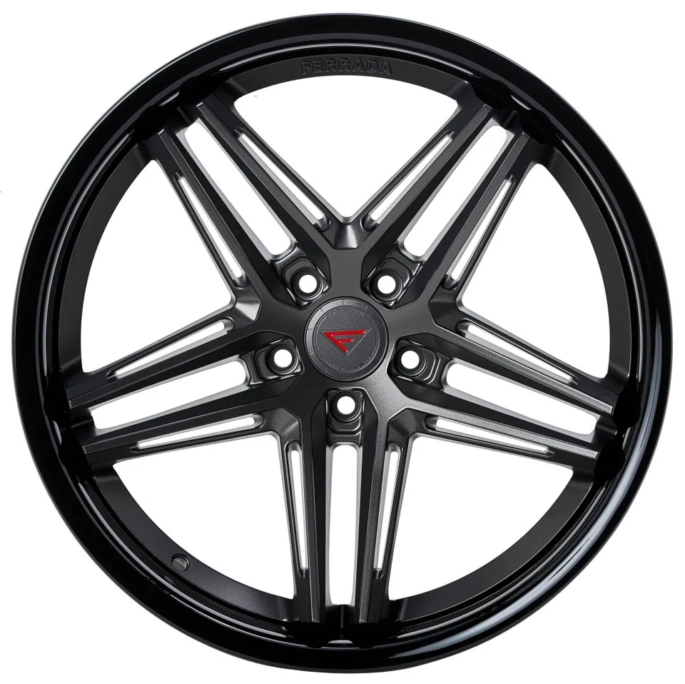 Ferrada CM1 Matte Graphite w/ Gloss Black Lip 3 of 3