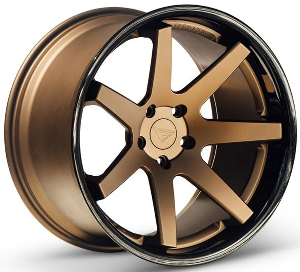 Ferrada FR1 Matte Bronze w/ Gloss Black Lip 1 of 1