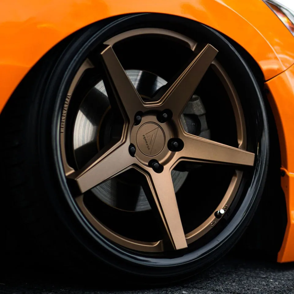 Ferrada FR3 Matte Bronze w/ Gloss Black Lip 4 of 6