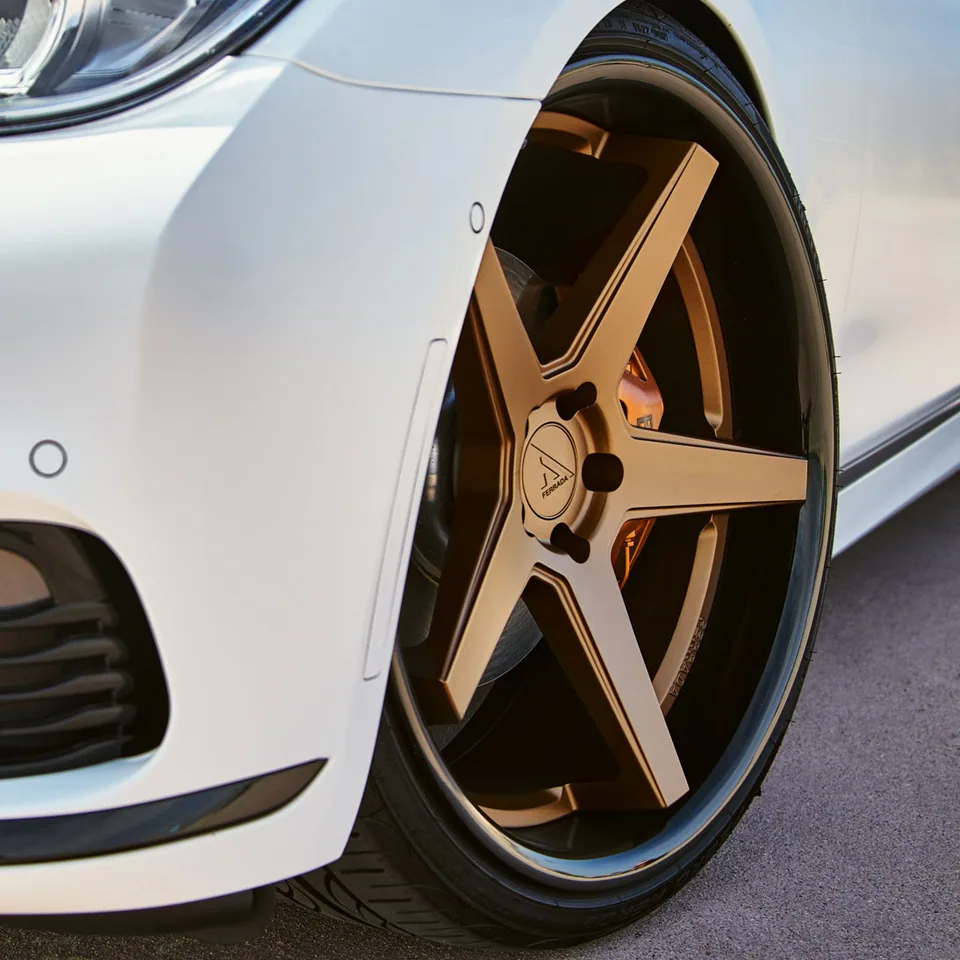 Ferrada FR3 Matte Bronze w/ Gloss Black Lip 6 of 6