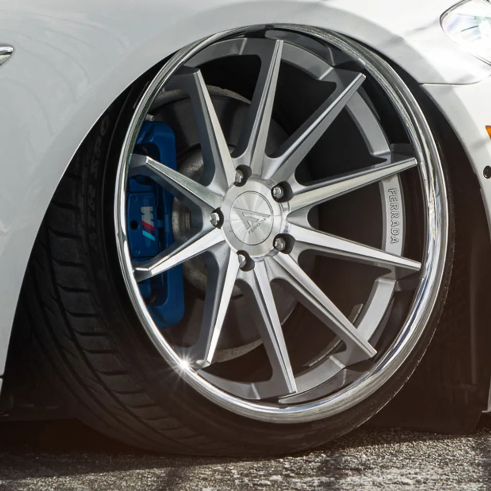 Ferrada FR4 Machine Silver w/ Chrome Lip 5 of 6