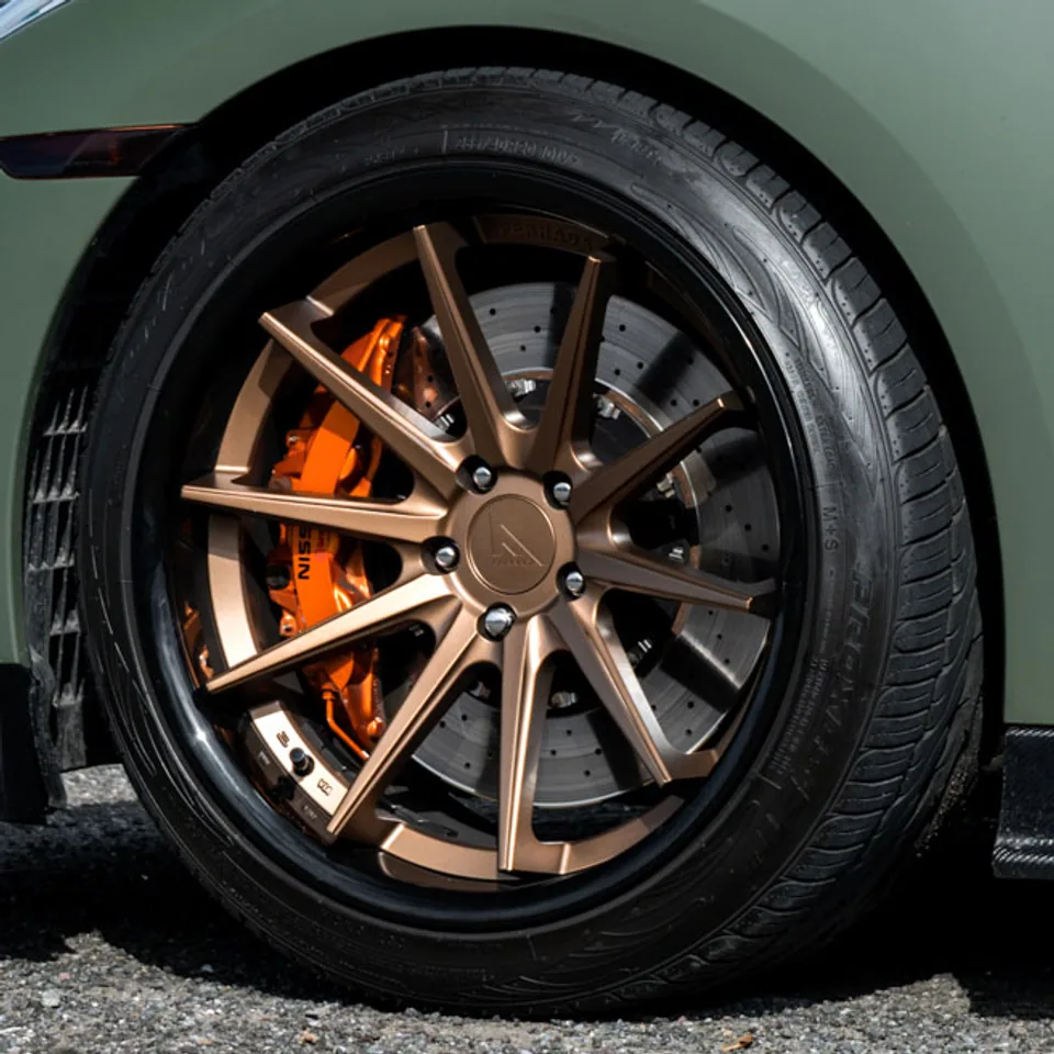 Ferrada FR4 Matte Bronze w/ Gloss Black Lip 4 of 5