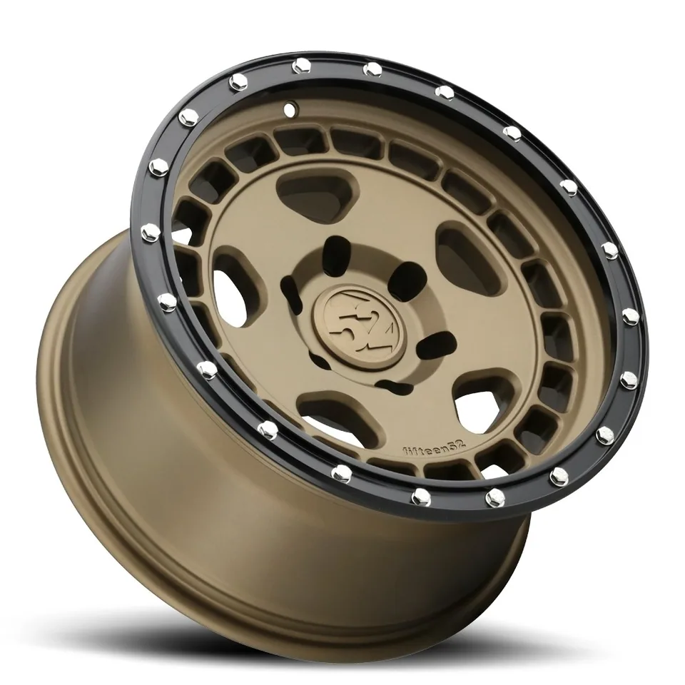 Fifteen52 Off-Road Turbomac HD Block Bronze w/ Black Ring & Steel Hardware 3 of 3