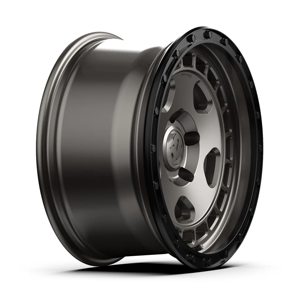 Fifteen52 Off-Road Turbomac HD Magnesium Grey w/ Black Ring & Steel Hardware 3 of 3