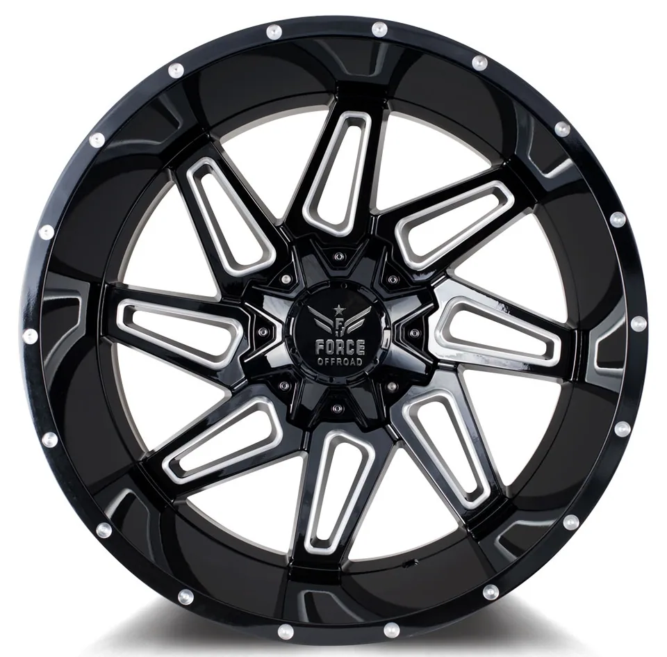 Force Off-Road F02 Gloss Black 6x135 5 of 5