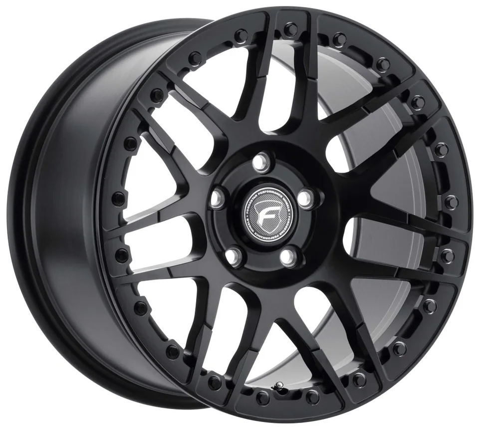 Forgestar F14 Beadlock Satin Black 1 of 3