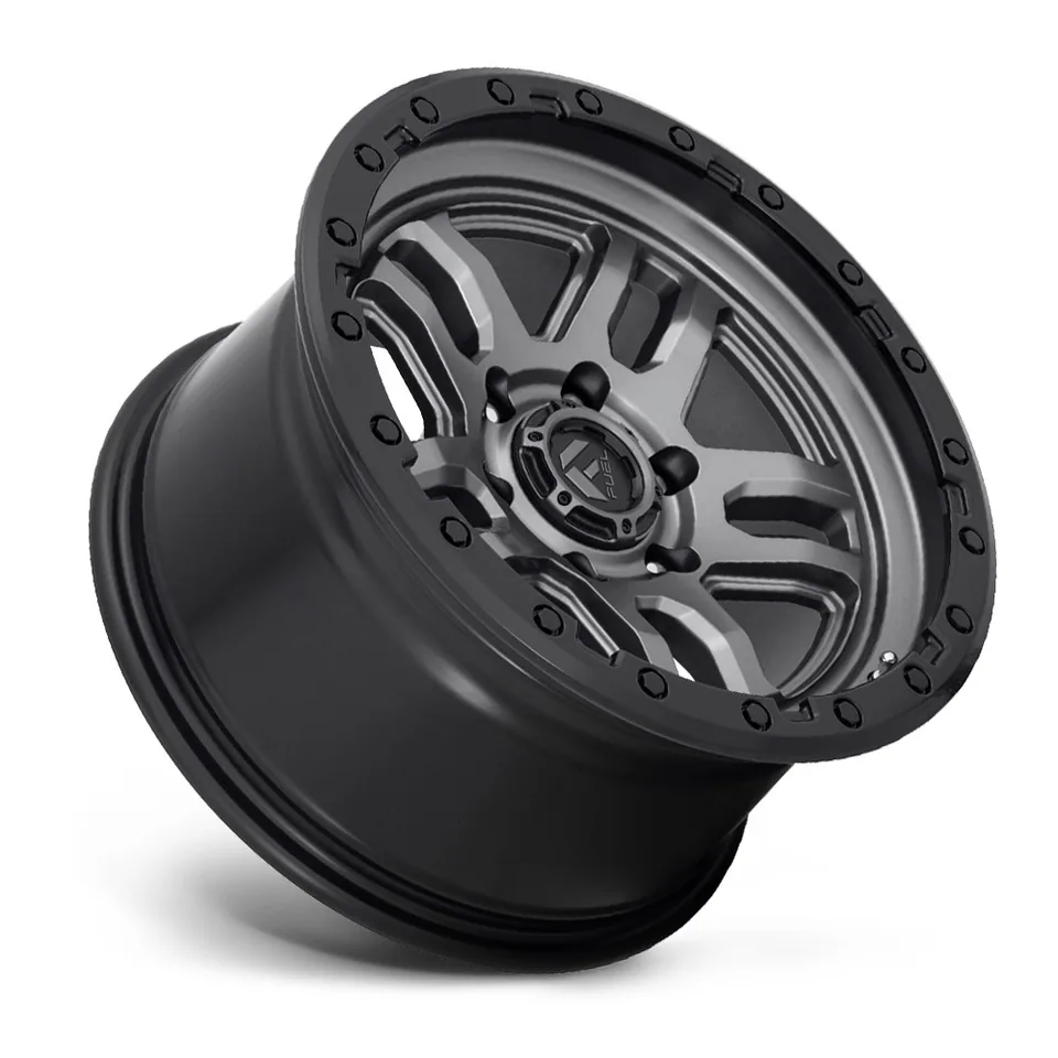Fuel Off-Road Ammo Anthracite w/ Black Ring D701 2 of 3