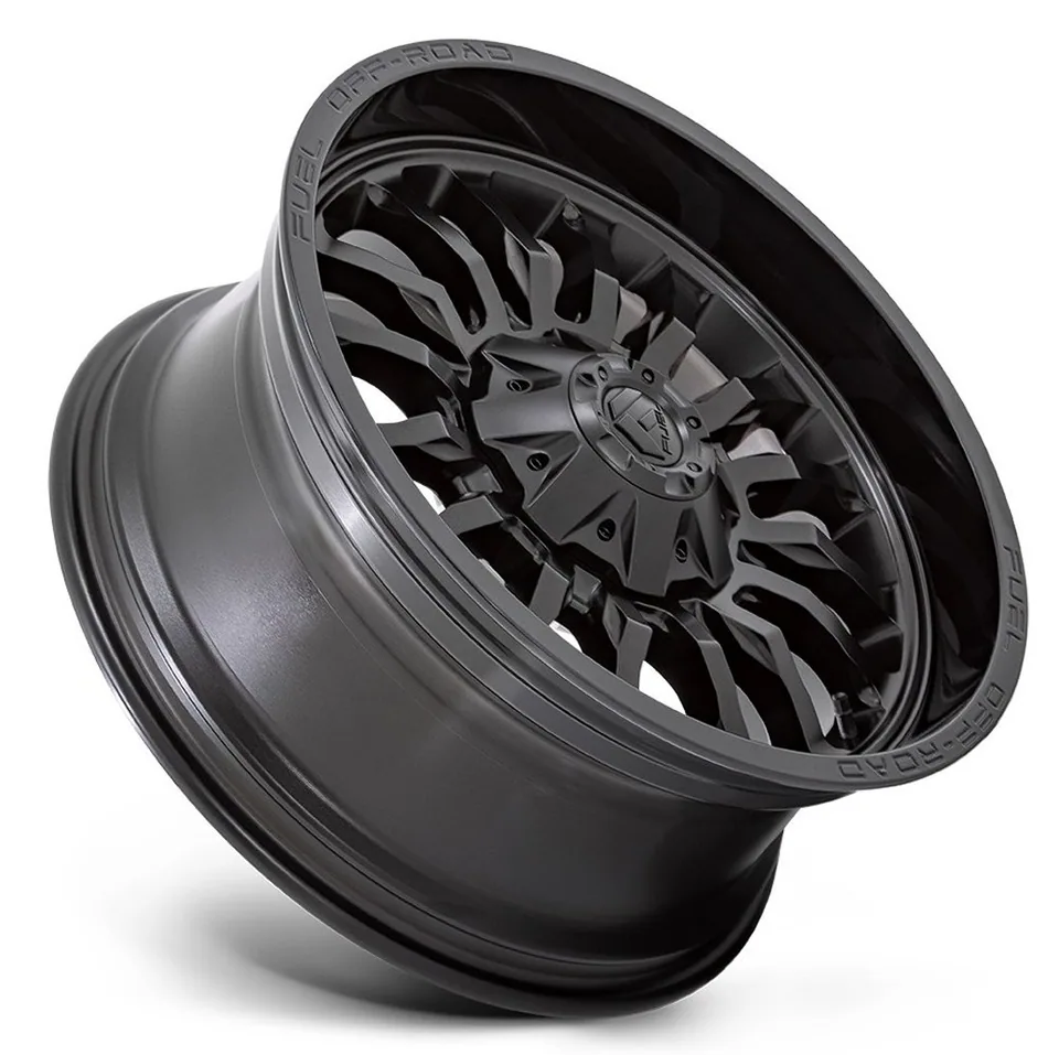 Fuel Off-Road Arc Matte Black w/ Gloss Black Lip D796 3 of 3