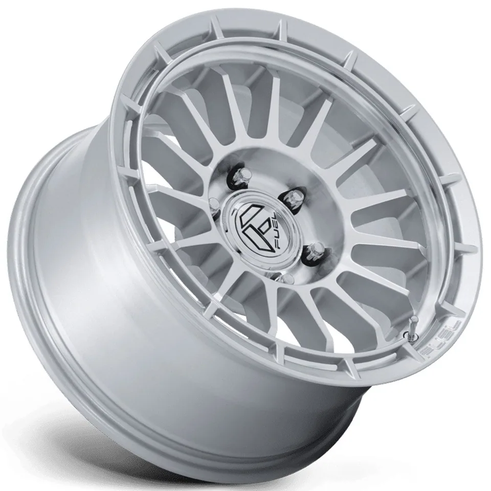 Fuel Off-Road Ascend Gloss Silver Machined FC905 7 of 12