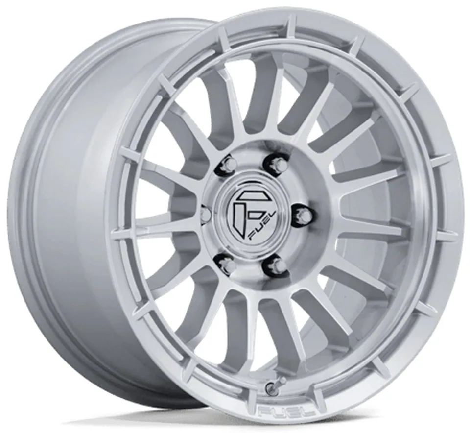 Fuel Off-Road Ascend Gloss Silver Machined FC905 9 of 12