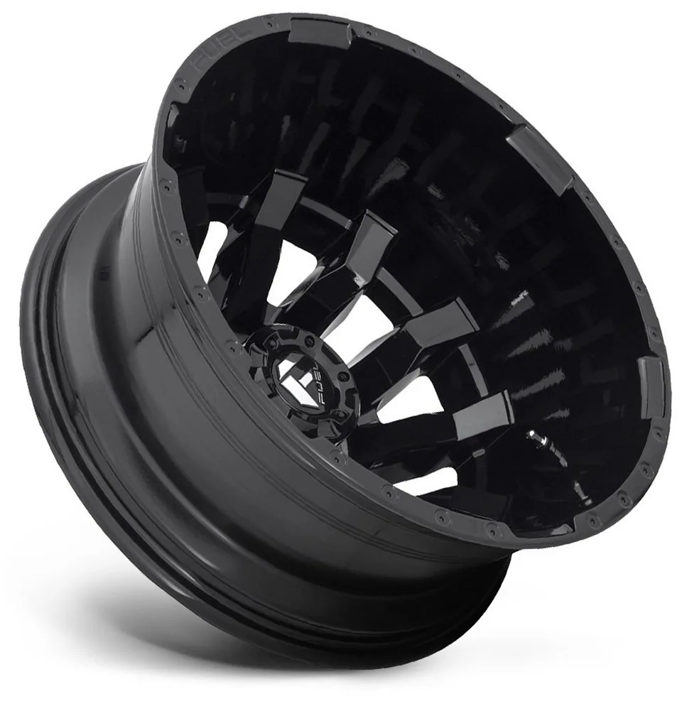 Fuel Off-Road Blitz Gloss Black Dually Rear Outer D675 154.30 C.B. 2 of 3