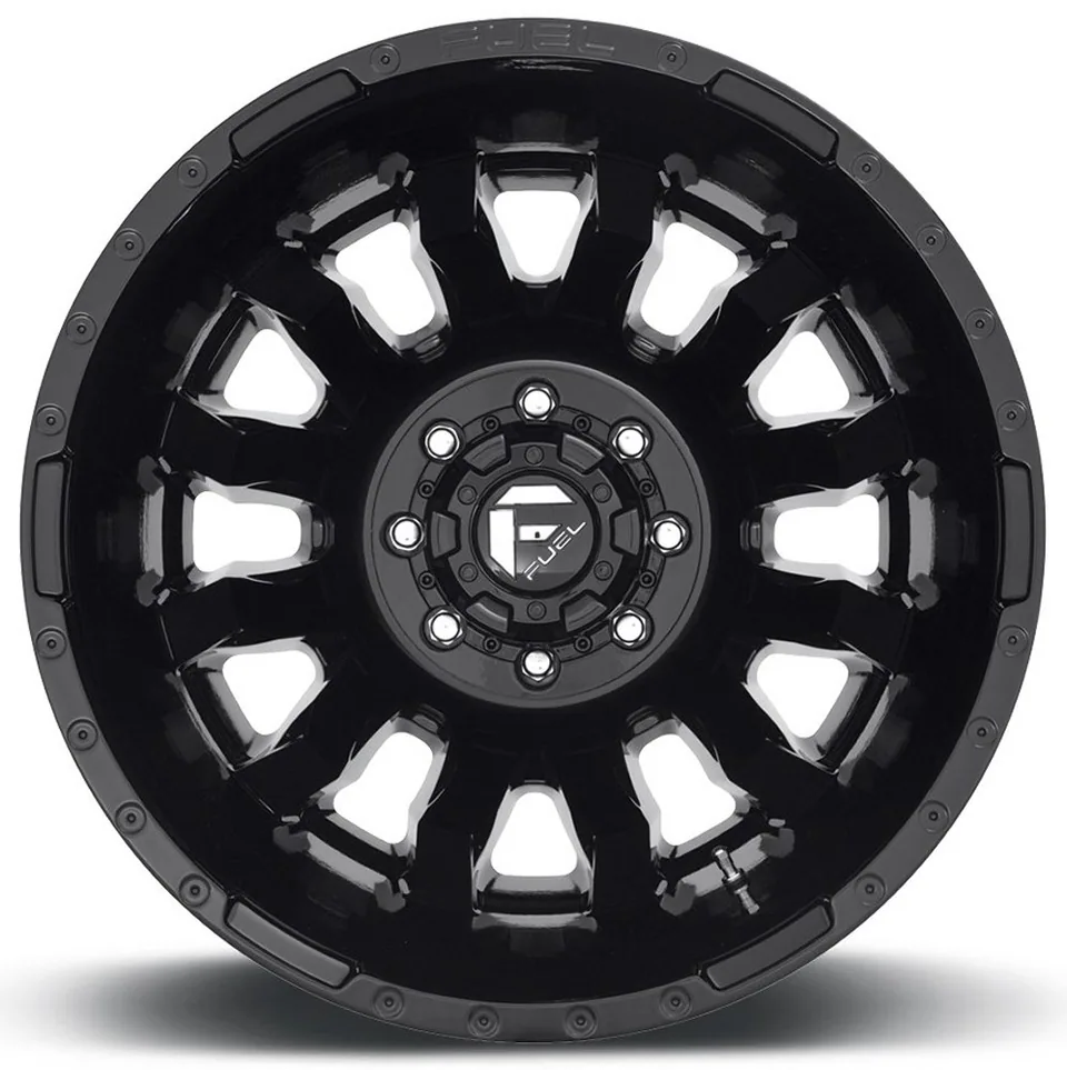 Fuel Off-Road Blitz Gloss Black Dually Rear Outer D675 154.30 C.B. 3 of 3