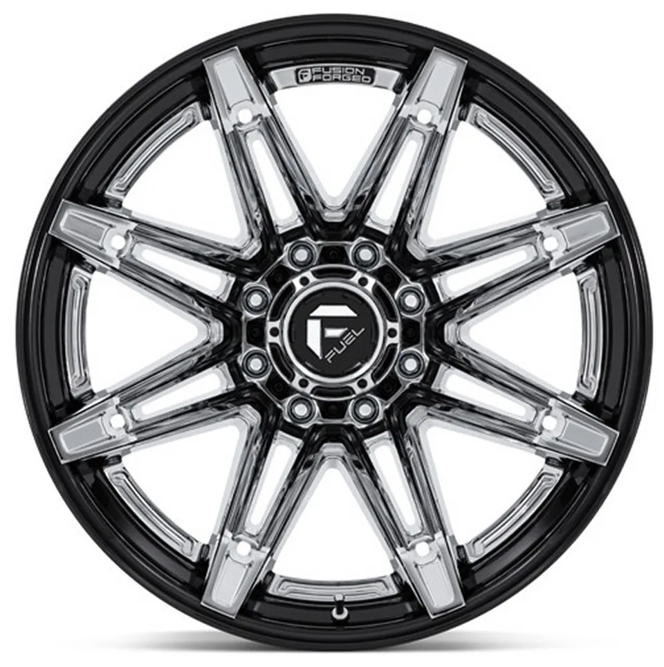 Fuel Off-Road Brawl Chrome w/ Gloss Black Lip FC401 2 of 3