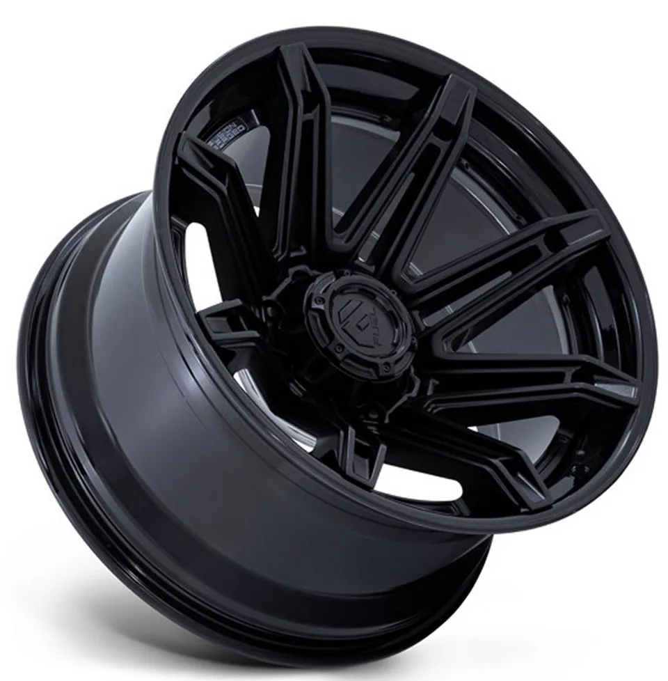 Fuel Off-Road Brawl Matte Black w/ Gloss Black Lip FC401 3 of 3