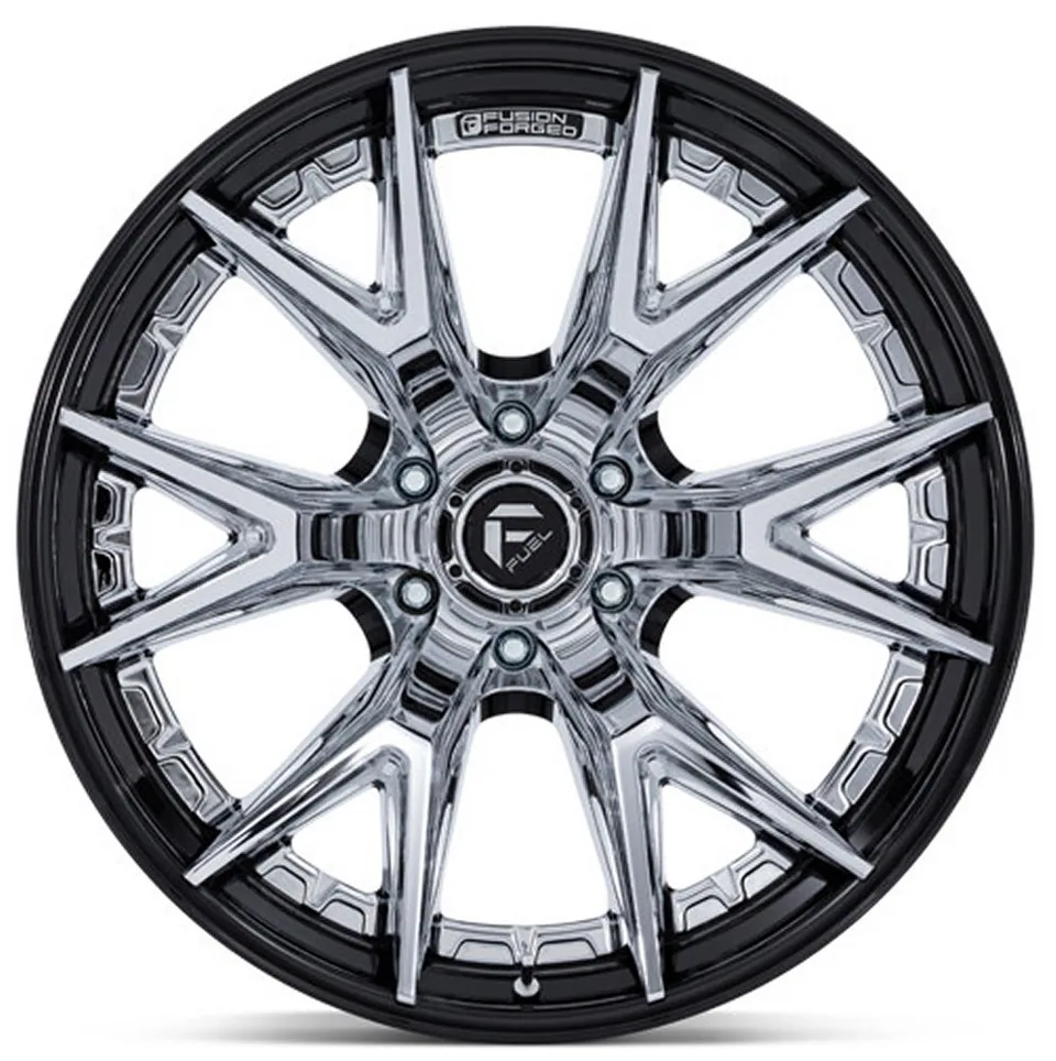 Fuel Off-Road Catalyst Chrome w/ Gloss Black Lip FC402 3 of 3