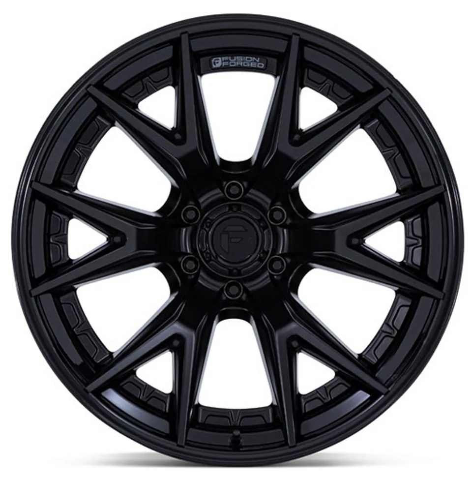 Fuel Off-Road Catalyst Matte Black w/ Gloss Black Lip FC402 3 of 12