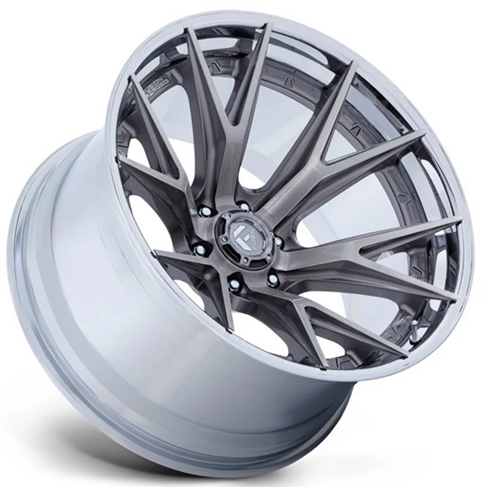 Fuel Off-Road Catalyst Platinum w/ Chrome Lip FC402 2 of 3