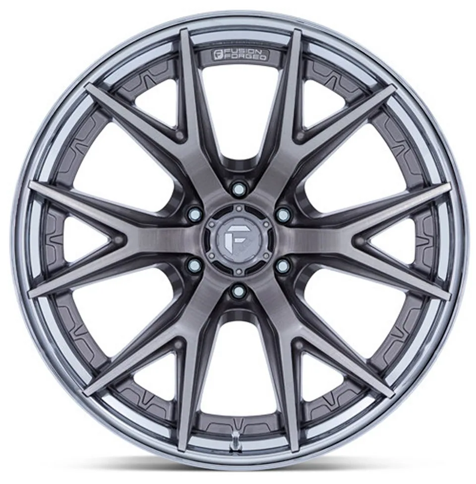Fuel Off-Road Catalyst Platinum w/ Chrome Lip FC402 3 of 3