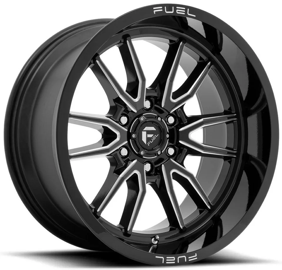 Fuel Off-Road Clash 6 Gloss Black Milled D761 3 of 3
