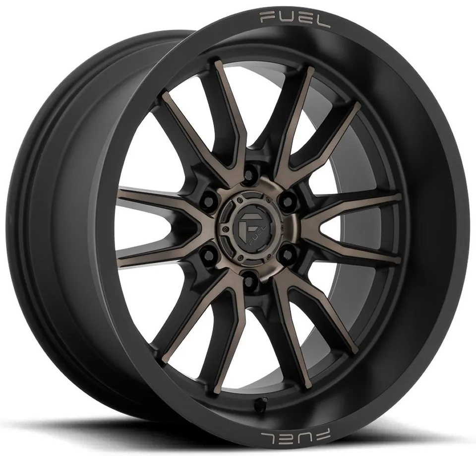 Fuel Off-Road Clash 6 Matte Black w/ Double Dark Tint D762 2 of 3