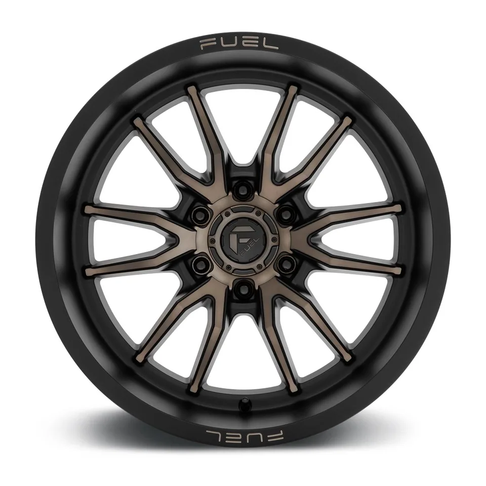Fuel Off-Road Clash 6 Matte Black w/ Double Dark Tint D762 3 of 3