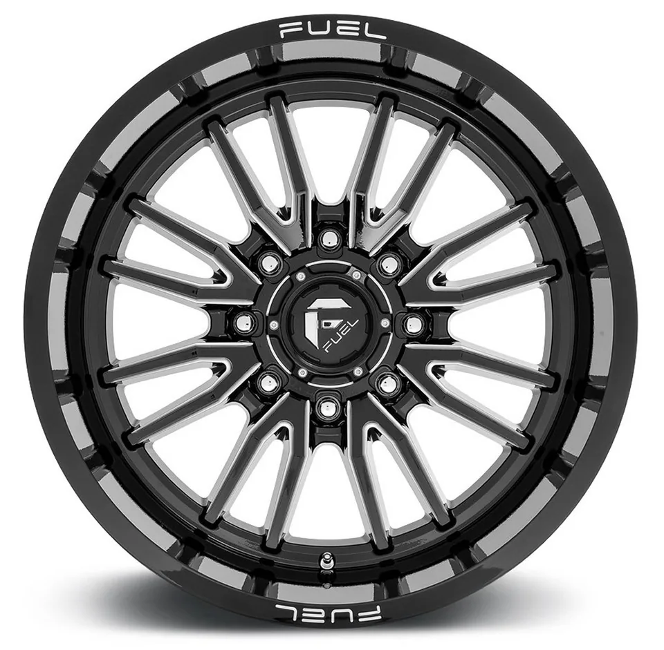 Fuel Off-Road Clash 8 Gloss Black Milled D761 2 of 3