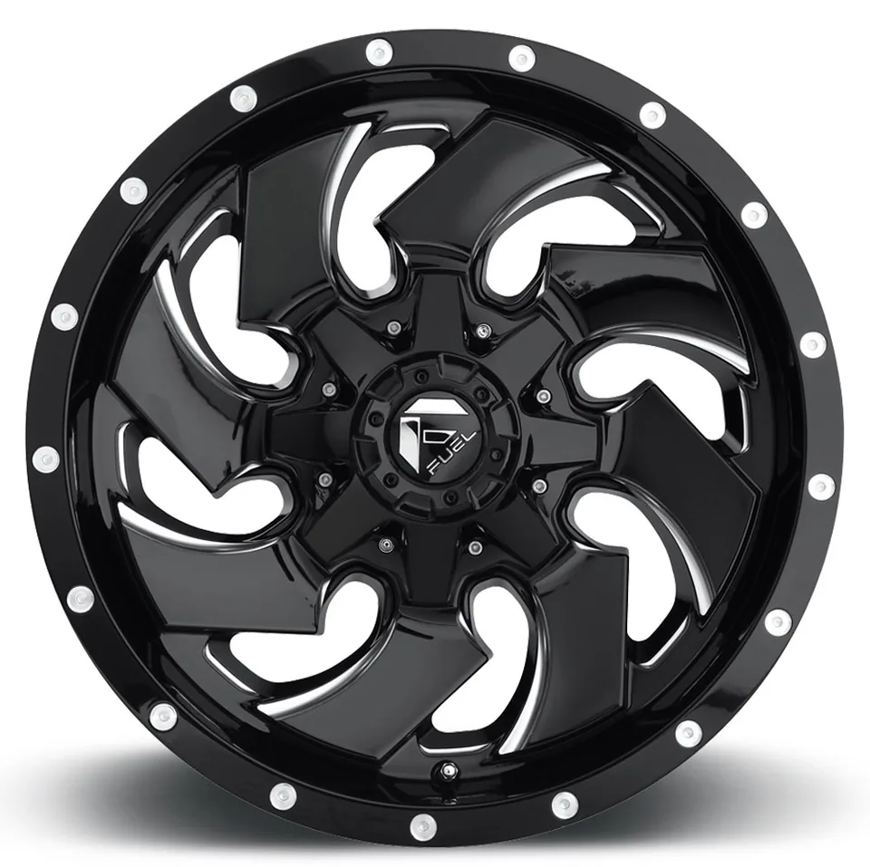 Fuel Off-Road Cleaver Gloss Black Milled D574 3 of 3