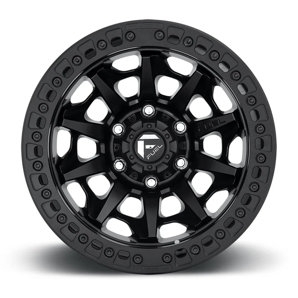 Fuel Off-Road Covert Beadlock Matte Black D114 2 of 3