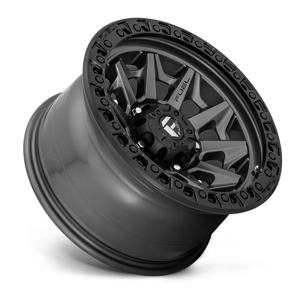 Fuel Off-Road Covert Matte Anthracite w/ Black Ring D716 2 of 3