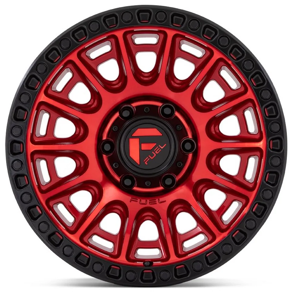 Fuel Off-Road Cycle Candy Red w/ Black Ring D834 2 of 3