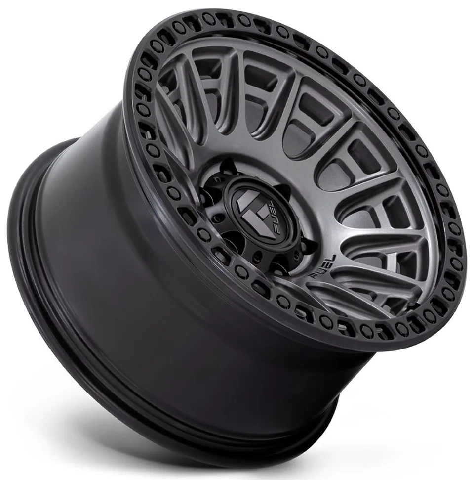 Fuel Off-Road Cycle Matte Gunmetal w/ Black Ring D835 3 of 3