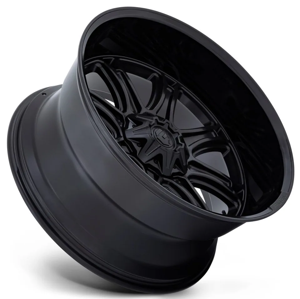 Fuel Off-Road Darkstar Matt Black w/ Gloss Black Lip FC853 5x5/127 2 of 3